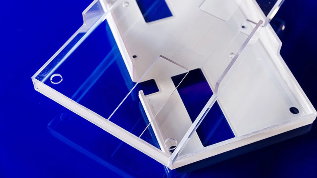 Plastic parts for industrial machine building applications.